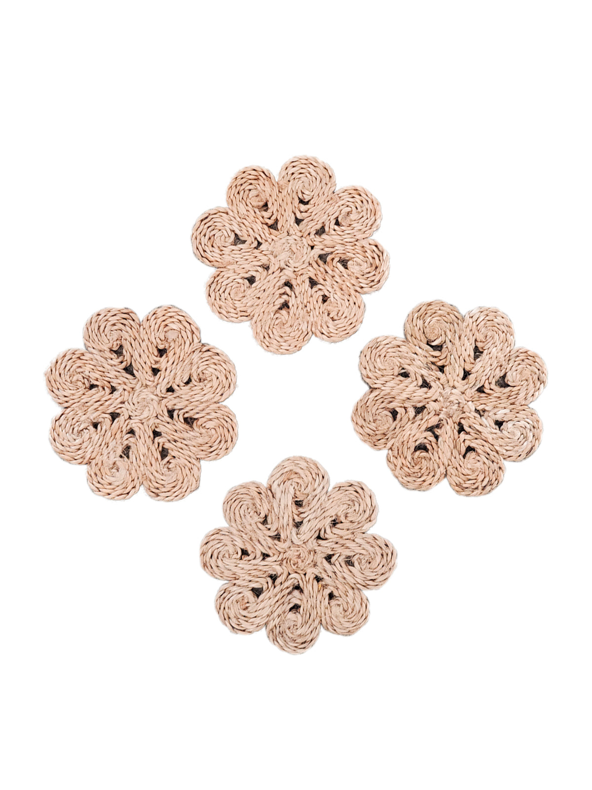 Flower coaster set 