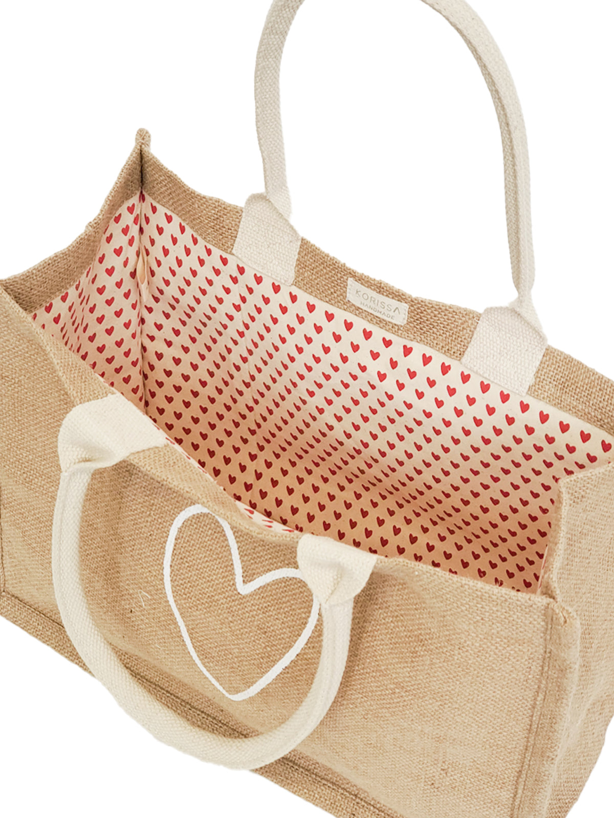 Korissa Shopping Bag - Heart