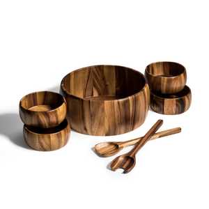 7 piece salad bowl set