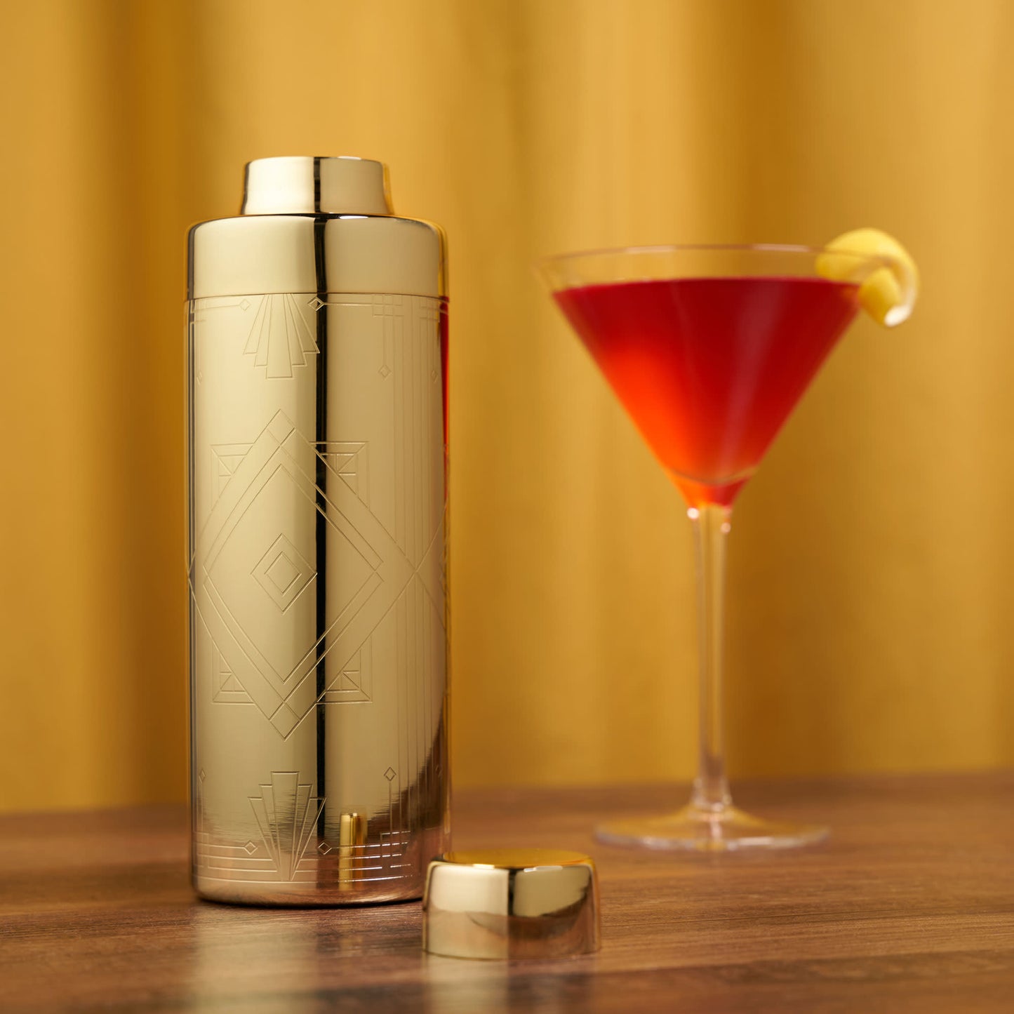 Art Deco Cocktail Shaker