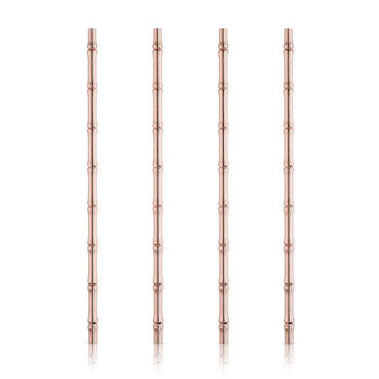 Cocktail Straws - Copper Bamboo