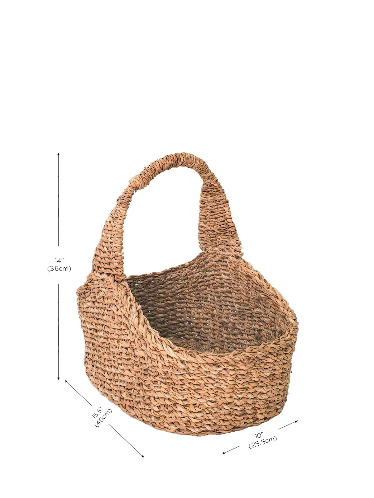 basket with dimensions 
