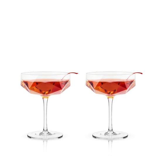 Faceted Crystal Coupes