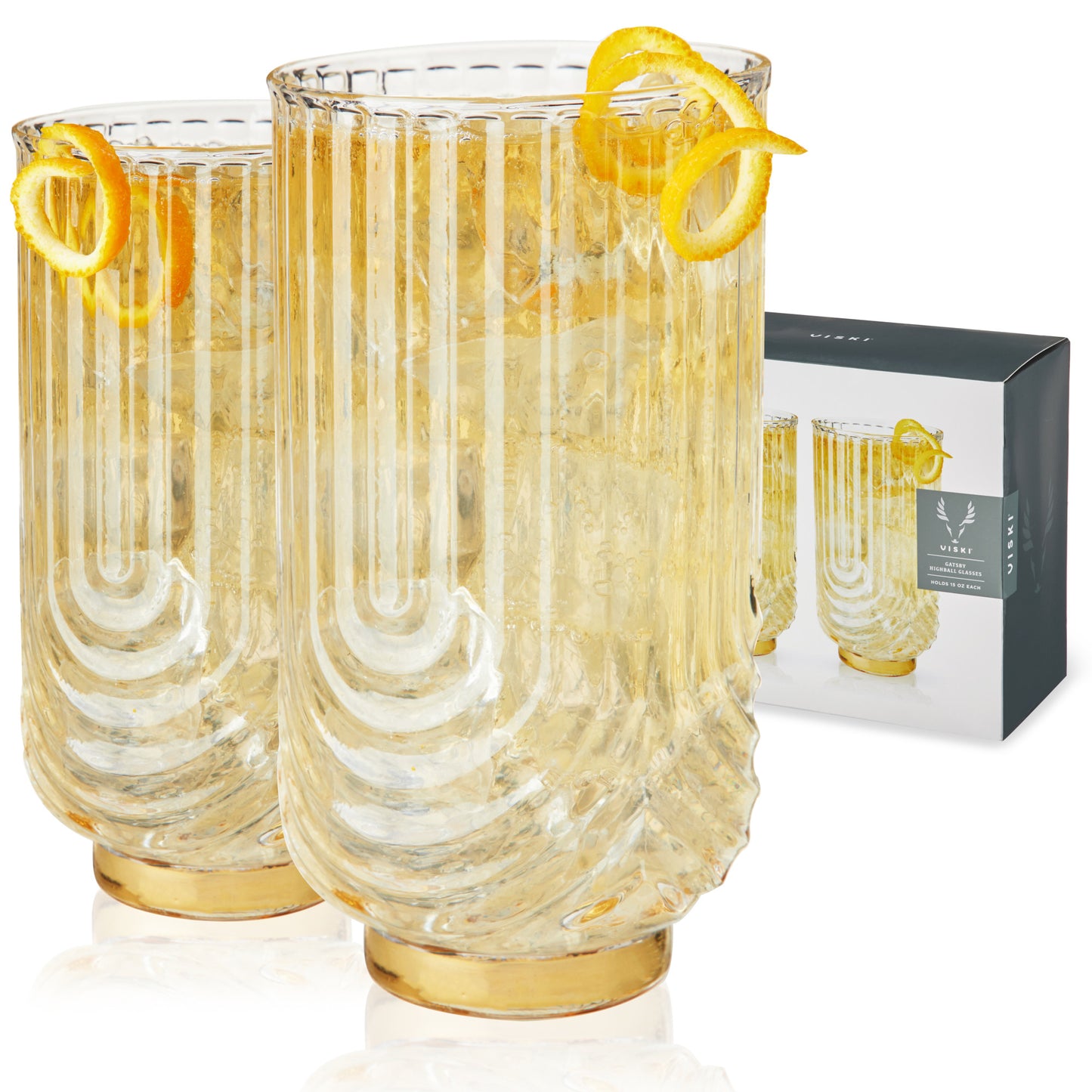 Gatsby Highball Glasses