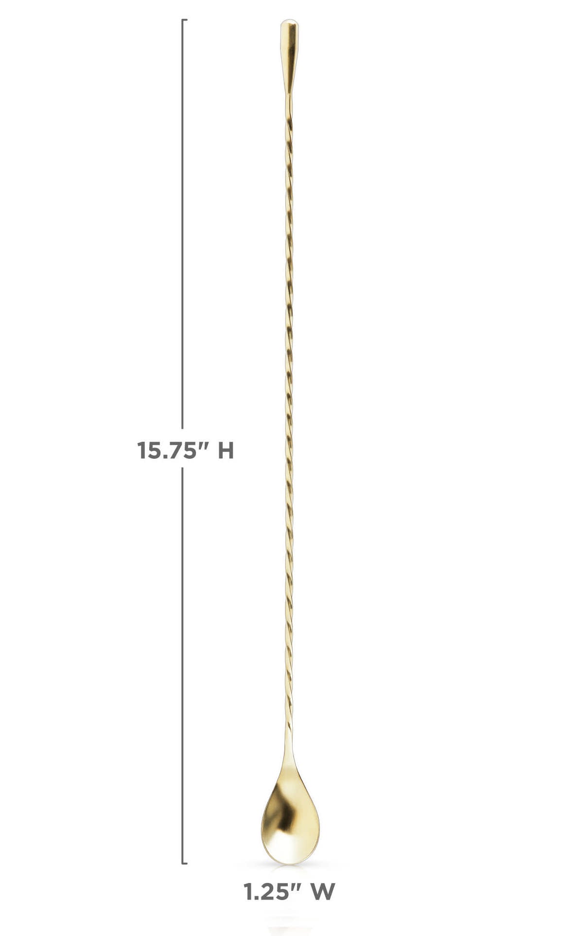 Weighted Bar Spoon - Gold