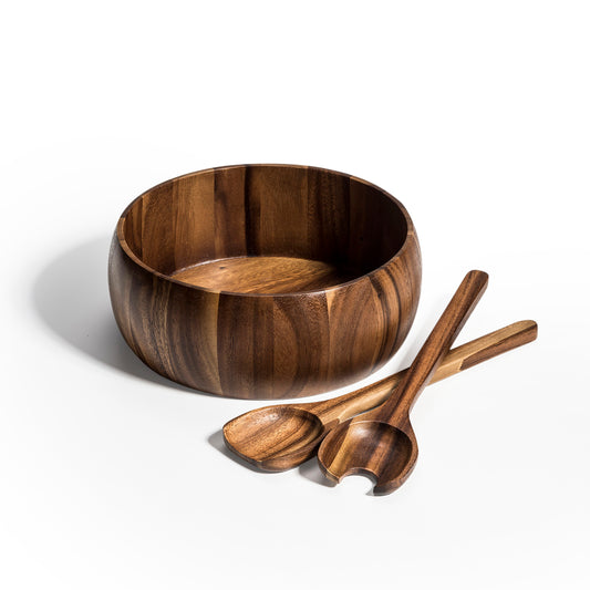 Acacia wood bowl 